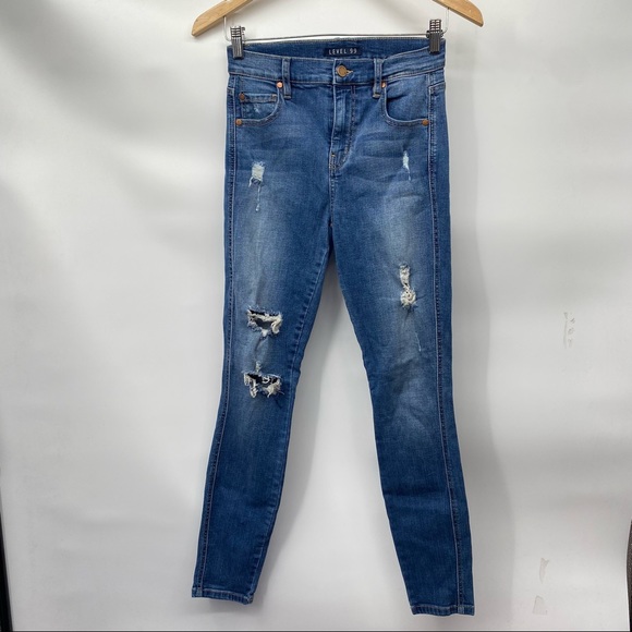 Anthropologie Denim - Anthropologie Level 99 Dark Wash Skinny Jeans Size 2